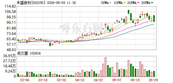 禾盛新材拟定增近两亿元 1.33亿元用于建智算中心
